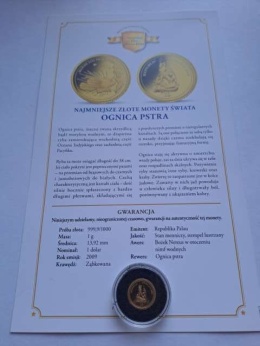 Palau 1 dolar Ognica Pstra 2009 r