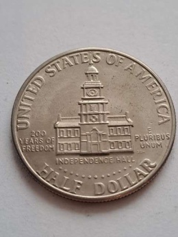 USA 1/2 Dollara Kennedy 1776-1976 r