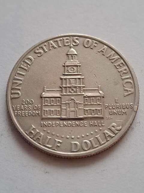 USA 1/2 Dollara Kennedy 1776-1976 r