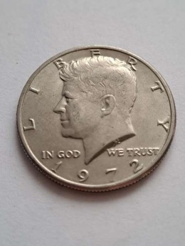 USA 1/2 Dollara Kennedy 1972 r