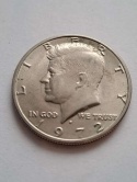 USA 1/2 Dollara Kennedy 1972 r D