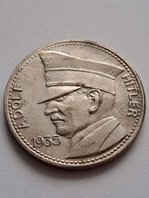 Włochy Moneta fantazyjna A. Hitler 1935 r