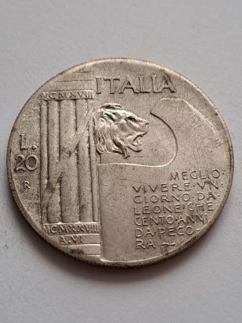 Włochy Moneta fantazyjna B. Mussolini 1943 r