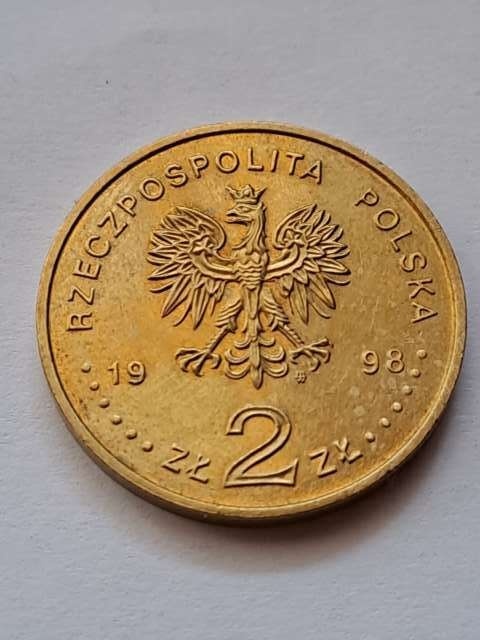 2 zł Niepodległość 1998 r