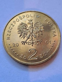 2 zł Szlak Bursztynowy 2001 r