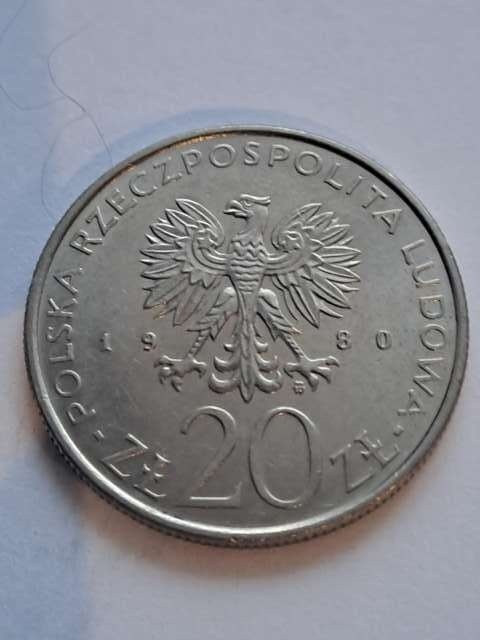 20 zł Igrzyska XXII Olimpiady 1980 r