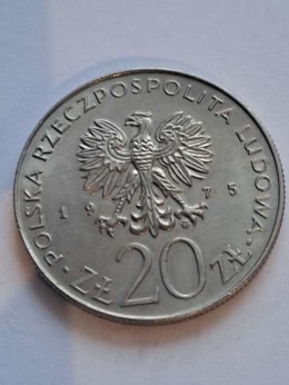 20 zł Międzynarodowy Rok Kobiet 1975 r