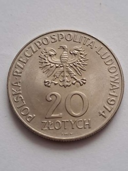 20 zł XXV LAT RWPG 1974 r