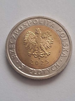 5 zł Tykocin 2025 r