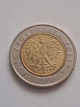 5 zł Niepodległość 2018 r