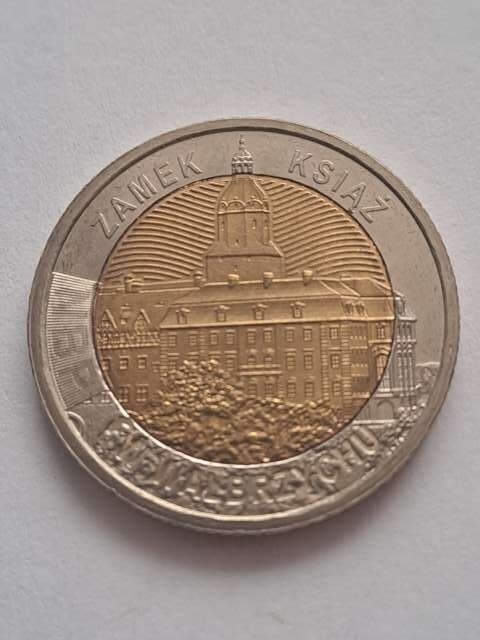 5 zł Zamek Książ 2021 r