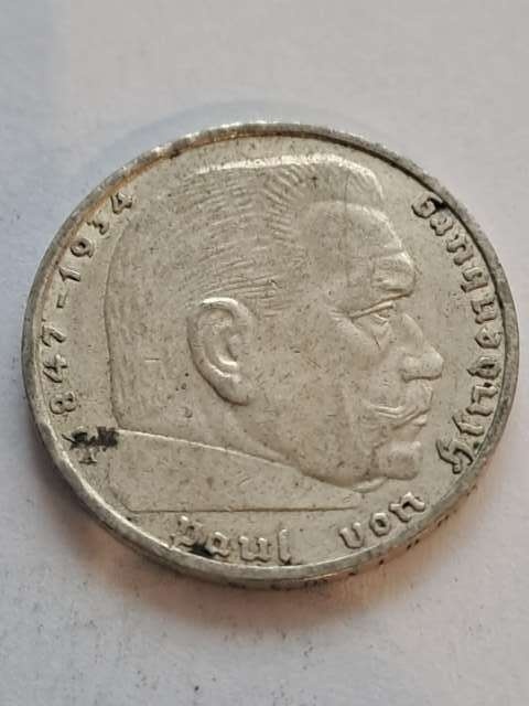 Niemcy 2 Marki Hindenburg 1937 r A