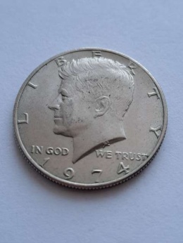USA 1/2 Dollara Kennedy 1974 r