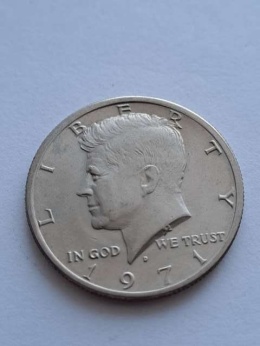 USA 1/2 Dollara Kennedy 1971 r D