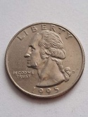 USA 1/4 Dollara Waszyngton 1995 r D