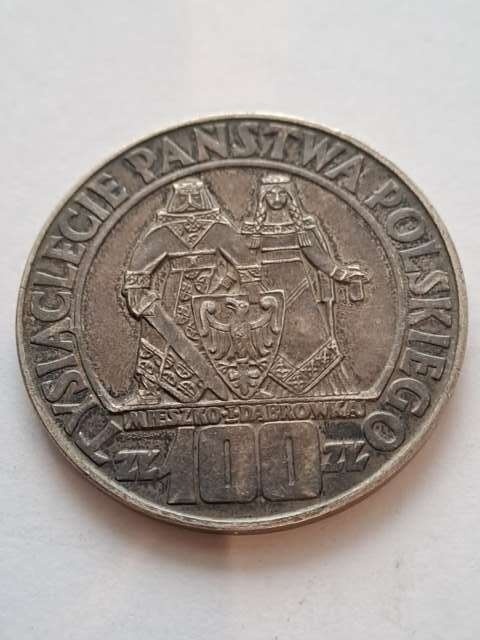 100 zł Mieszko i Dąbrówka 1966 r próba