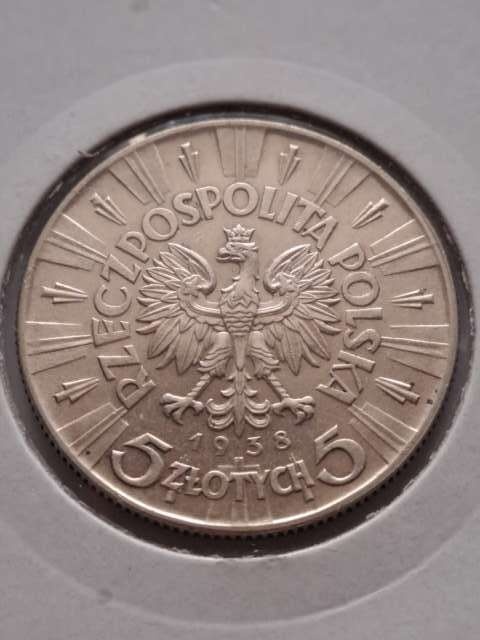 5 zł Józef Piłsudski 1938 r