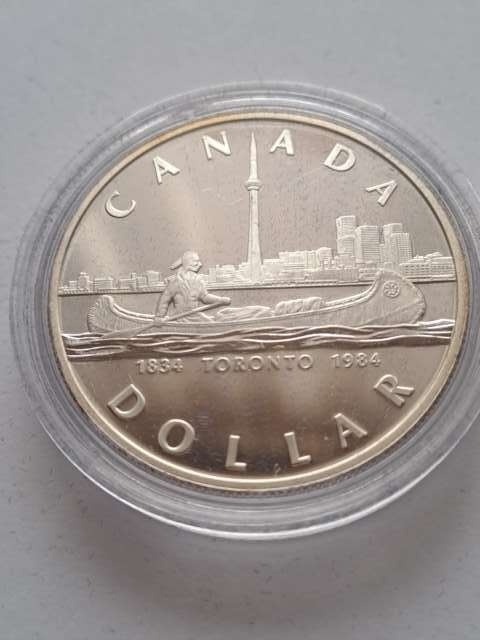 Kanada 1 Dolar 150-lecie Toronto 1984 r