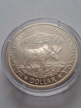 Kanada 1 Dolar Parki Narodowe 1985 r
