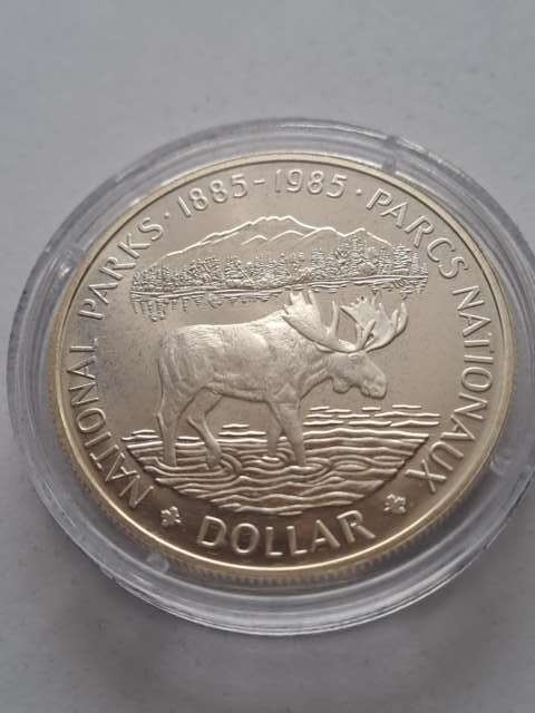 Kanada 1 Dolar Parki Narodowe 1985 r