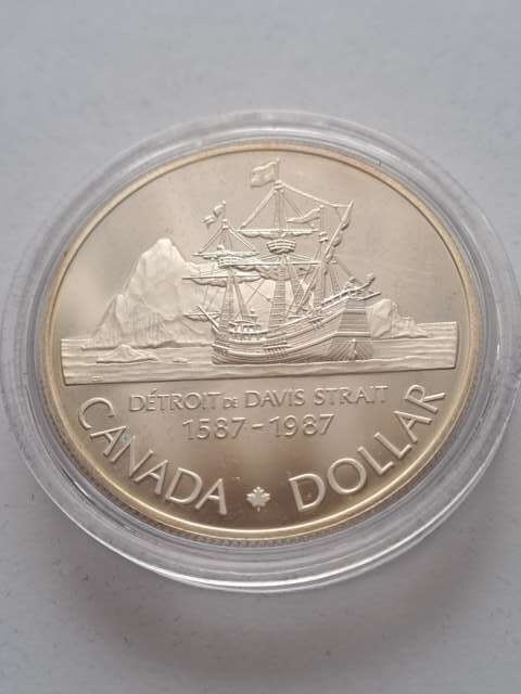 Kanada 1 Dolar Cieśnina Davisa 1987 r