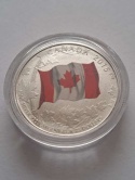 Kanada 25 Dolarów Flaga 2015 r