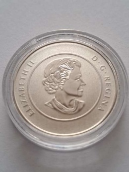 Kanada 25 Dolarów Flaga 2015 r