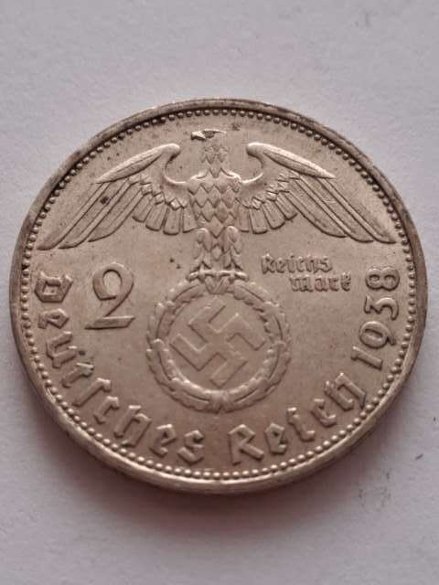 Niemcy 2 Marki Hindenburg 1938 r B