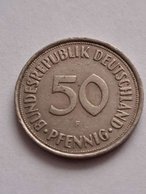 Niemcy 50 Pfenning I 1972 r F