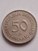 Niemcy 50 Pfenning I 1990 r D