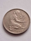 Niemcy 50 Pfenning I 1990 r D