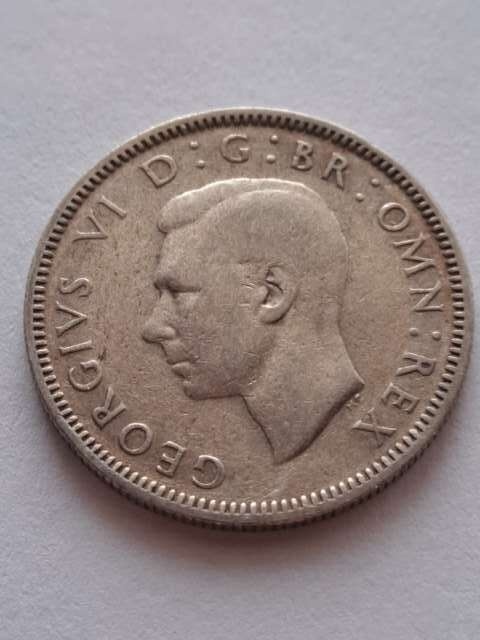 Wielka Brytania 1 Szyling Jerzy VI 1945 r