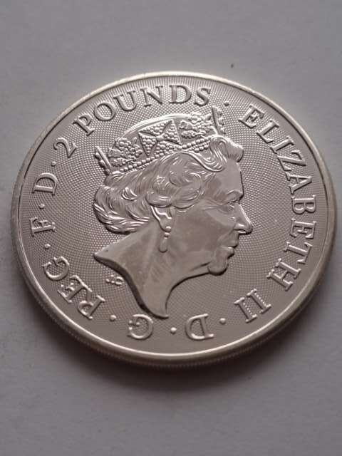 Wielka Brytania 2 Funty Little John 2022 r z tuby