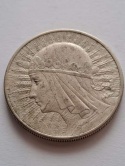 10 zł Głowa Kobiety 1932 r bez znaku