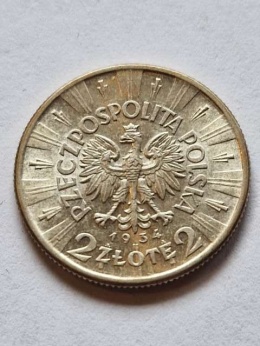 2 zł Józef Piłsudski 1934 r