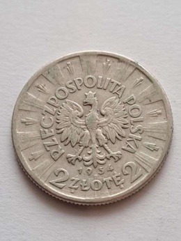 2 zł Józef Piłsudski 1934 r