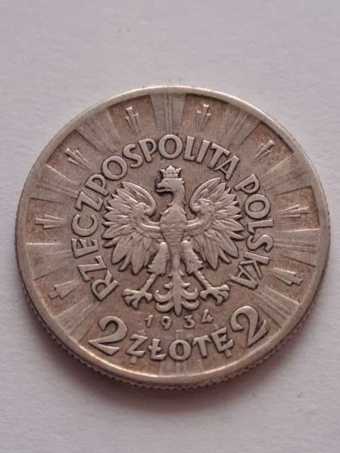 2 zł Józef Piłsudski 1934 r