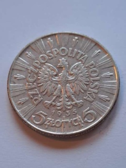 5 zł Józef Piłsudski 1935 r