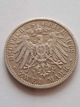 Niemcy 2 Marki Prusy 1902 r