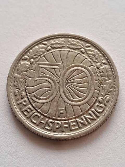 Niemcy 50 Pfenning 1928 r F