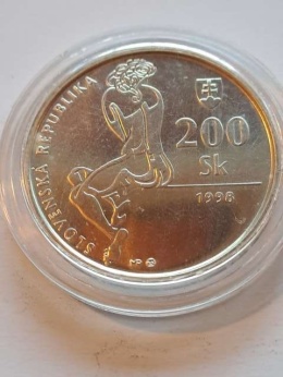 Słowacja 200 Koron J. Smrek 1998 r