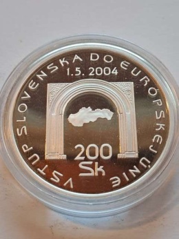 Słowacja 200 Koron Wstąpienie do UE 2004 r