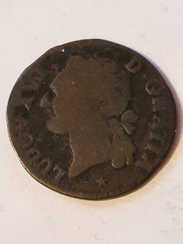 Francja 1 Sol Ludwig XVI 1789 r