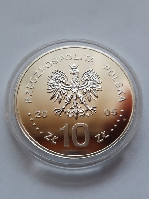 10 zł Stanisław August Poniatowski 2005 r popiersie