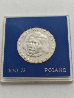 100 zł Adam Mickiewicz 1978 r