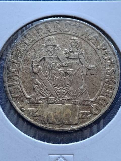 100 zł Mieszko i Dąbrówka 1966 r próba