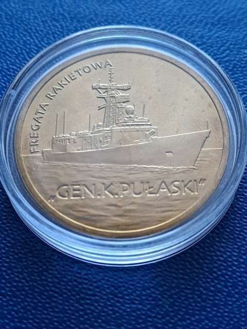 2 zł Fregata Rakietowa Pułaski 2013 r