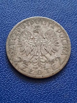 2 zł Głowa Kobiety 1934 r