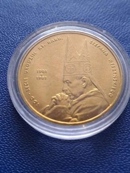 2 zł Kardynał Wyszyński 2001 r