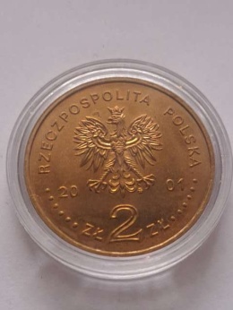 2 zł Szlak Bursztynowy 2001 r